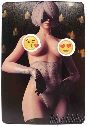 Nier Automata Sexy Trading Card 2B Yohra metallic effects #2