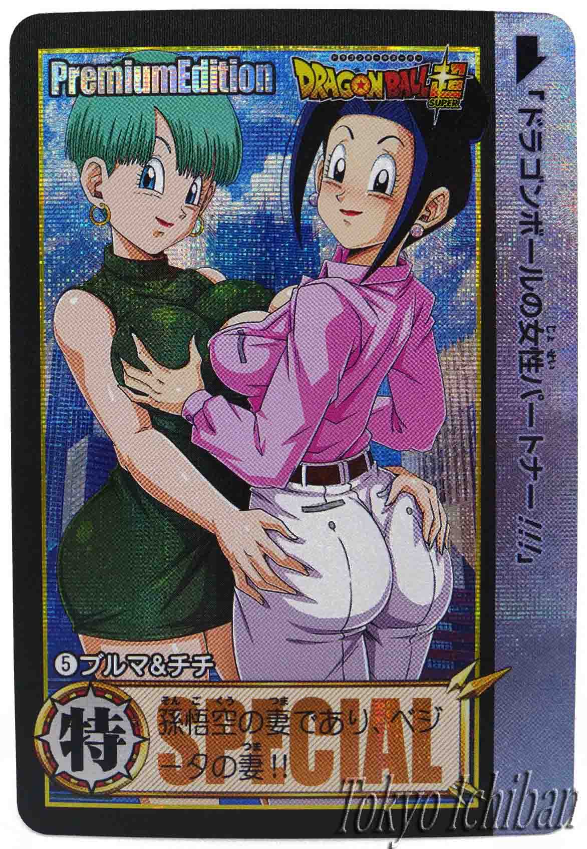 Dragon Ball Super Sexy Card Premium Tag Series Chichi & Bulma #05/09