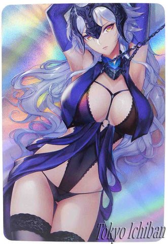 Avenger Fate Grand Order Sexy Card Jeanne Alter Metallic Effects