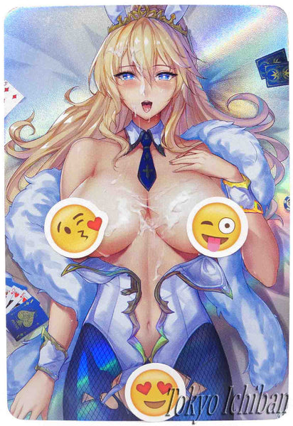 Fate Stay Night Sexy Card Artoria Pendragon Metallic Effects #2