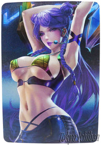 League Of Legends Sexy Card KDA Kaisa Metallic Effects #2