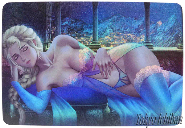 Frozen Sexy Trading Card Elsa Metallic Effects