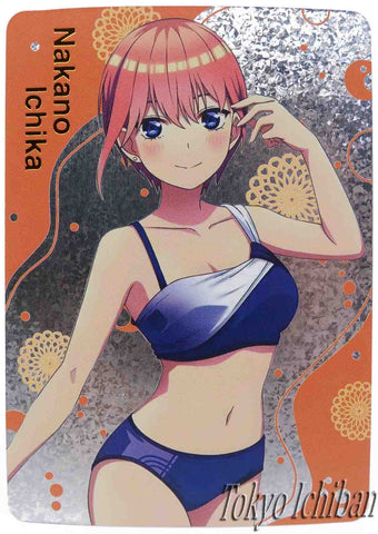 Doujin Card Quintessential Quintuplets Ichika Nakano Swimsuit