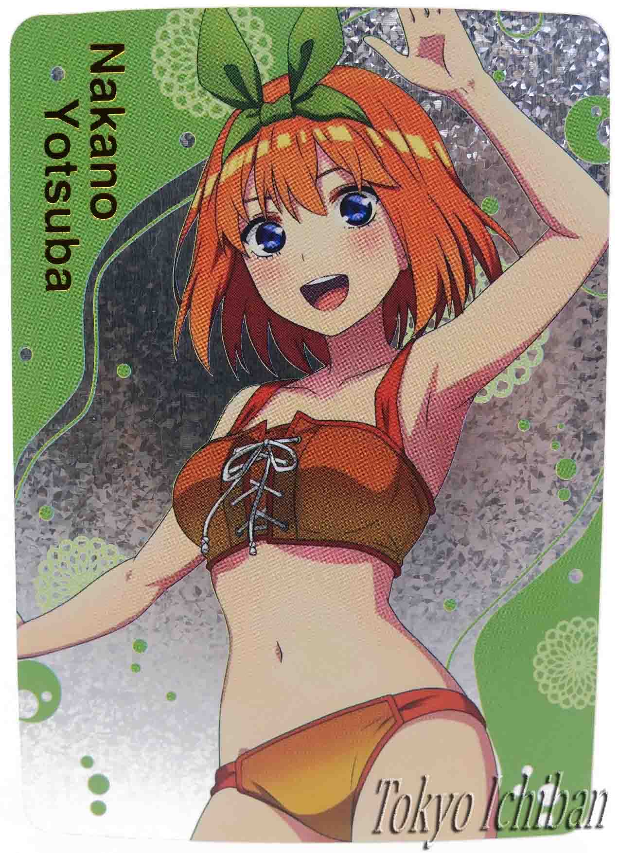 Doujin Card Quintessential Quintuplets Yotsuba Nakano Swimsuit – Tokyo  Ichiban