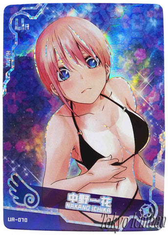 Doujin Card Quintessential Quintuplets Ichika Nakano Goddess Story UR-070