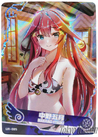 Doujin Card Quintessential Quintuplets Itsuki Nakano Goddess Story UR-085