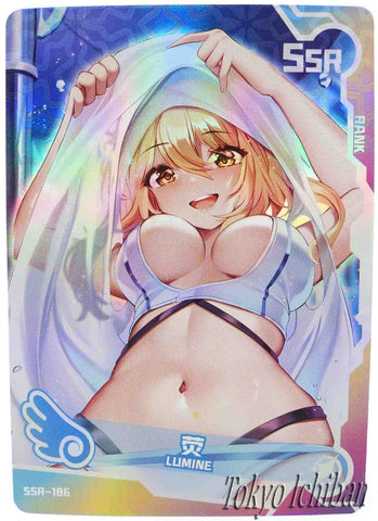 Doujin Card Genshin Impact Lumine SSR-186