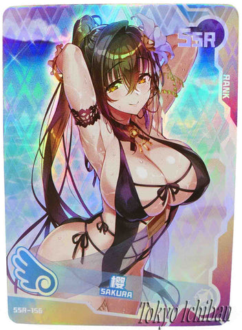 Doujin Card The Enterprise Girl Sakura SSR-156