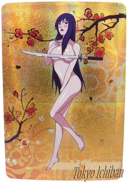 Naruto Sexy Card Uzuki Yuugao Gold