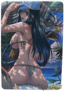Sexy Card Final Fantasy 7 Tifa Lockhart with Chocobo Embossed 4/12