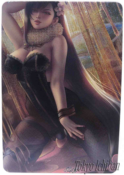 Sexy Card Final Fantasy 7 Tifa Lockhart Bunny Girl Embossed 9/12