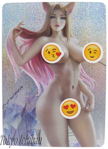 Doujin Sexy Card League of Legends KDA Ahri - 2/9
