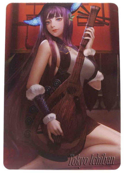 Fate Grand Order Sexy Trading Card Yang Guifei metallic effects