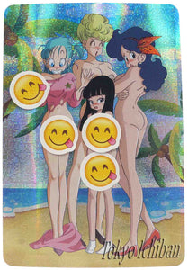 dbz sexy card all girls beach club